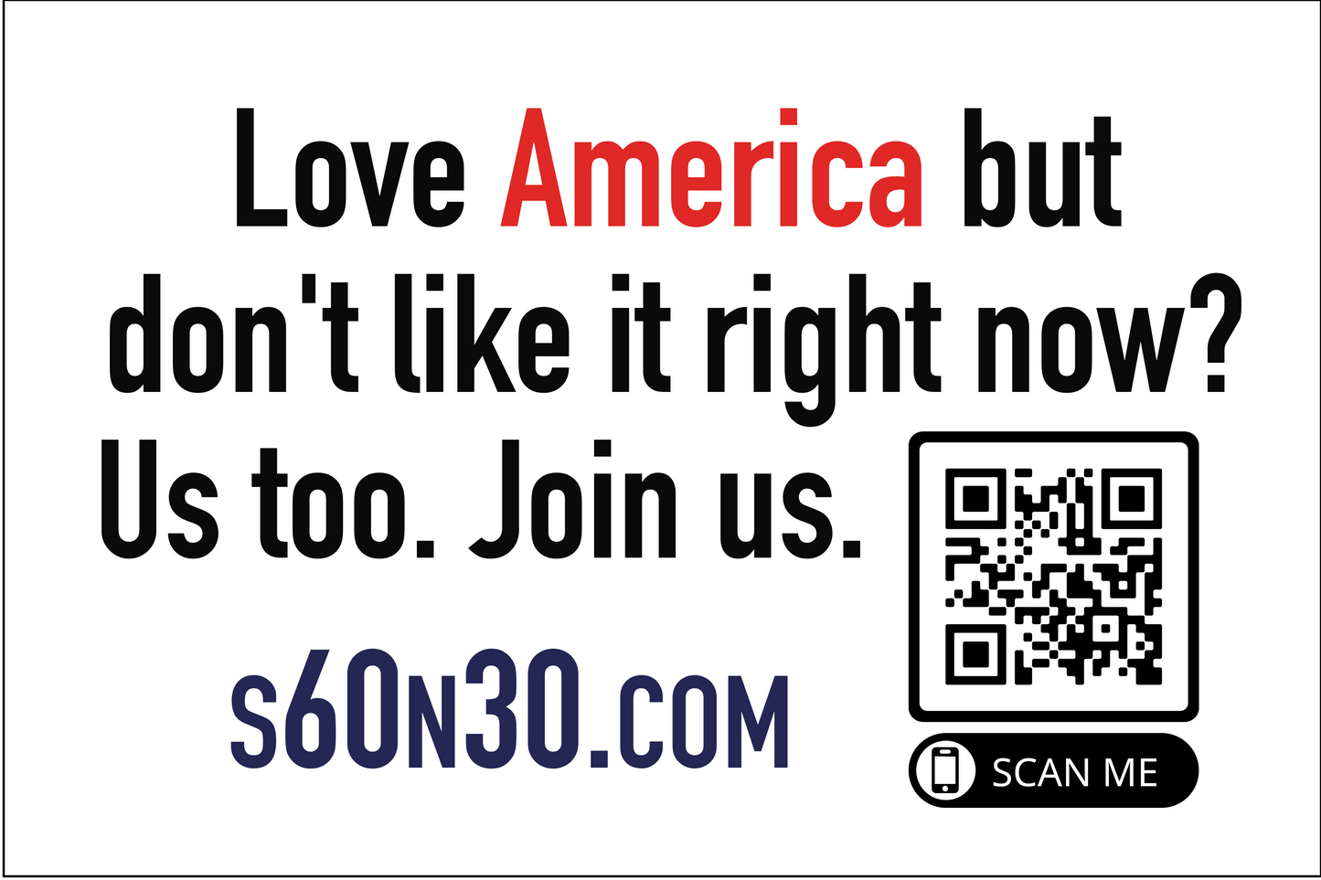 South of 60 • s60n30.com • 9" x 12" Car Door Sign Magnets (quantity 2)