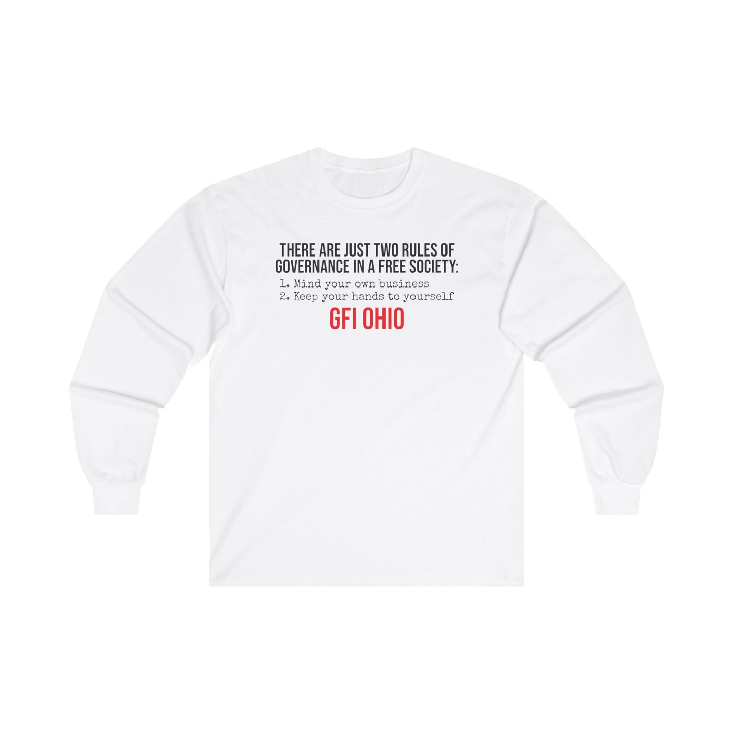 Mind Your Own Business L/S Tee