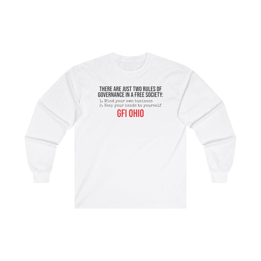 Mind Your Own Business L/S Tee