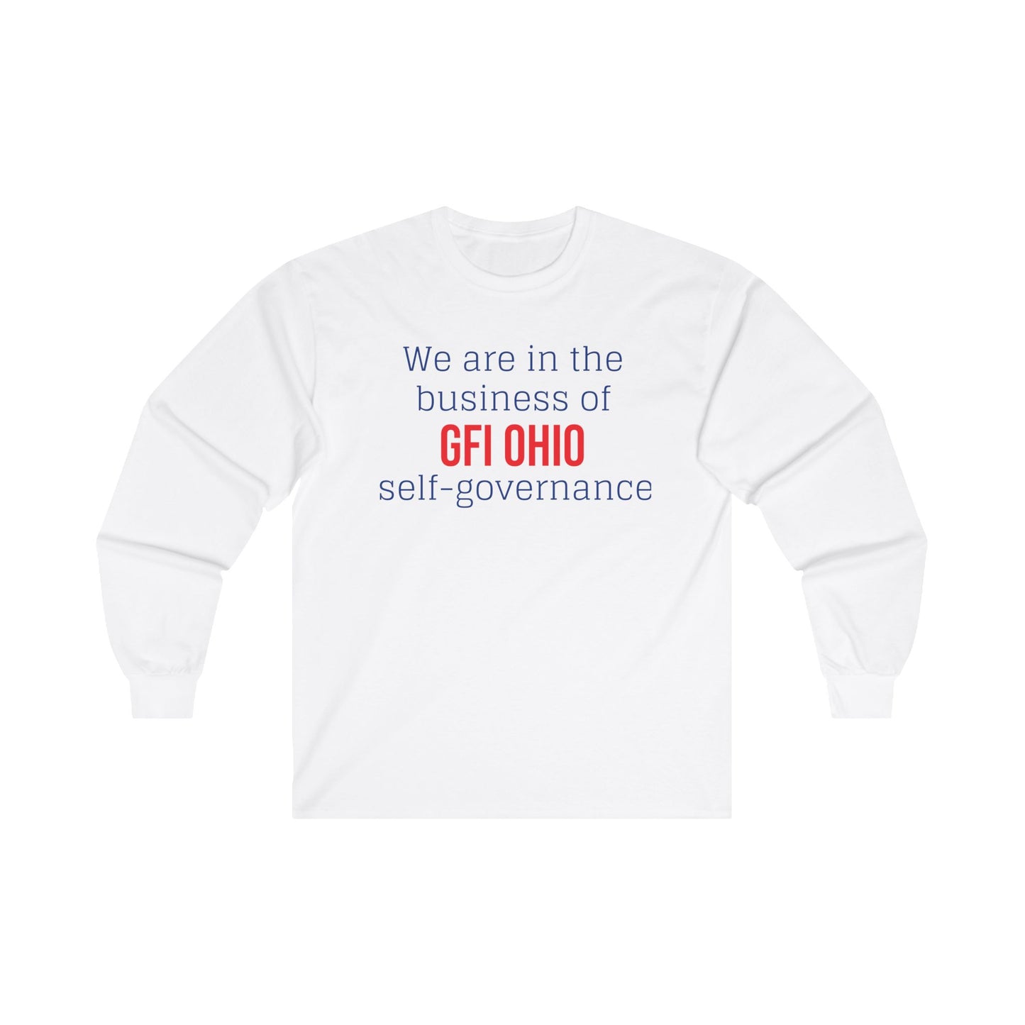 We are in the Business L/S Tee