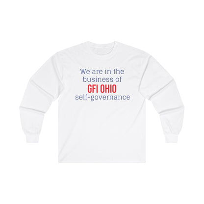 We are in the Business L/S Tee