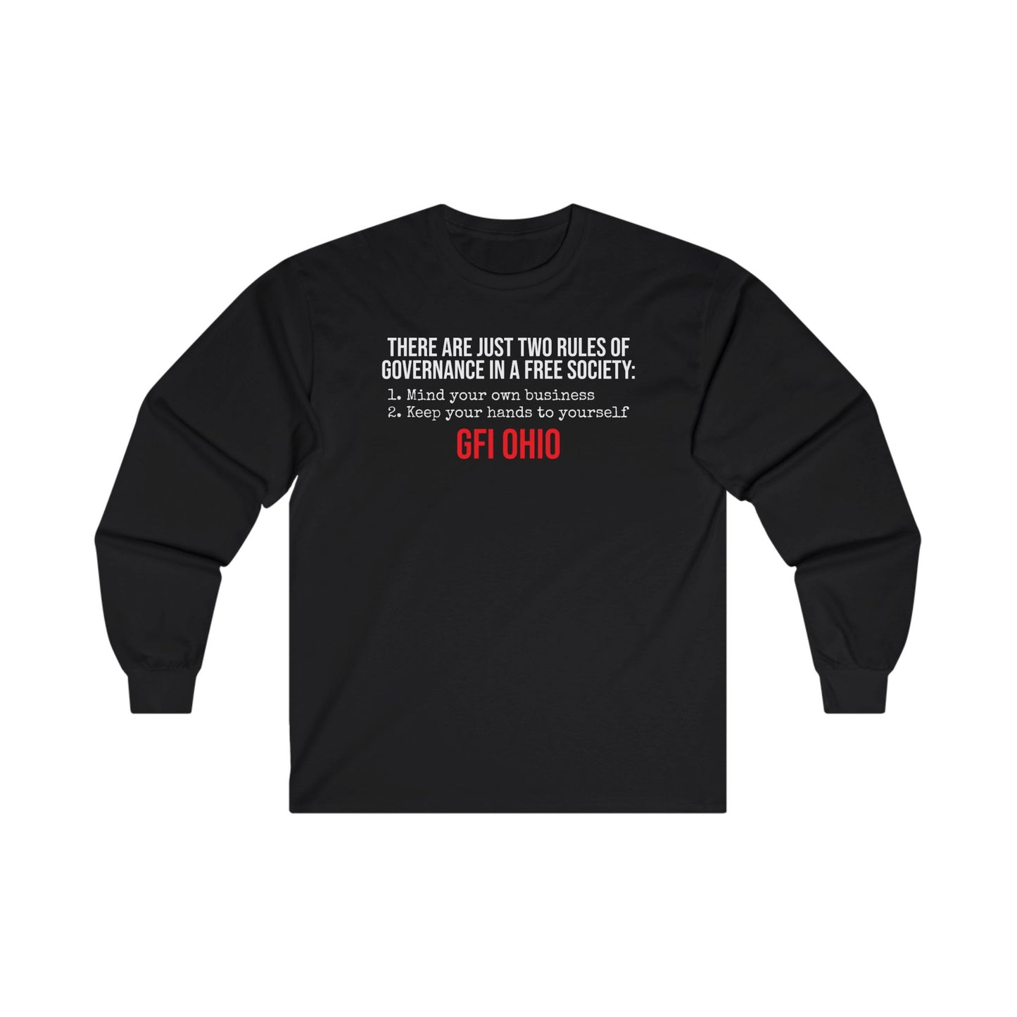 Mind Your Own Business L/S Tee