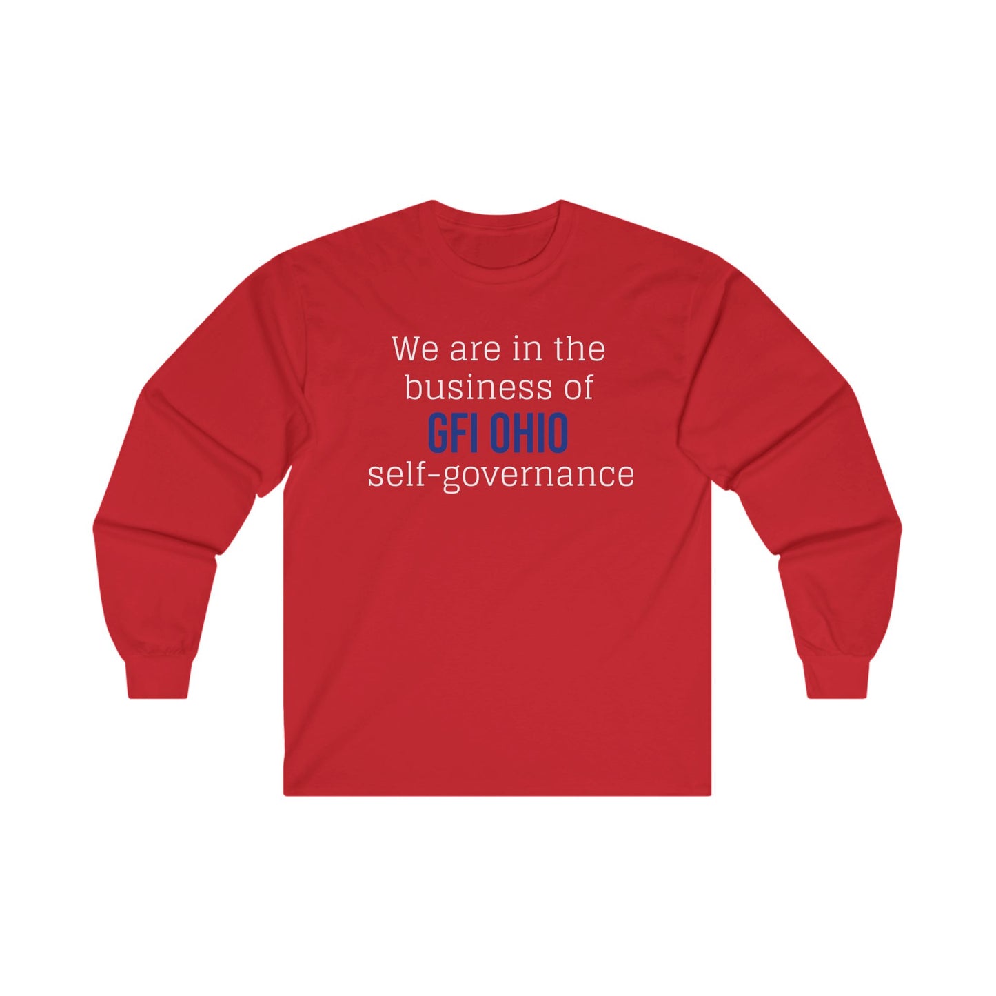 We are in the Business L/S Tee