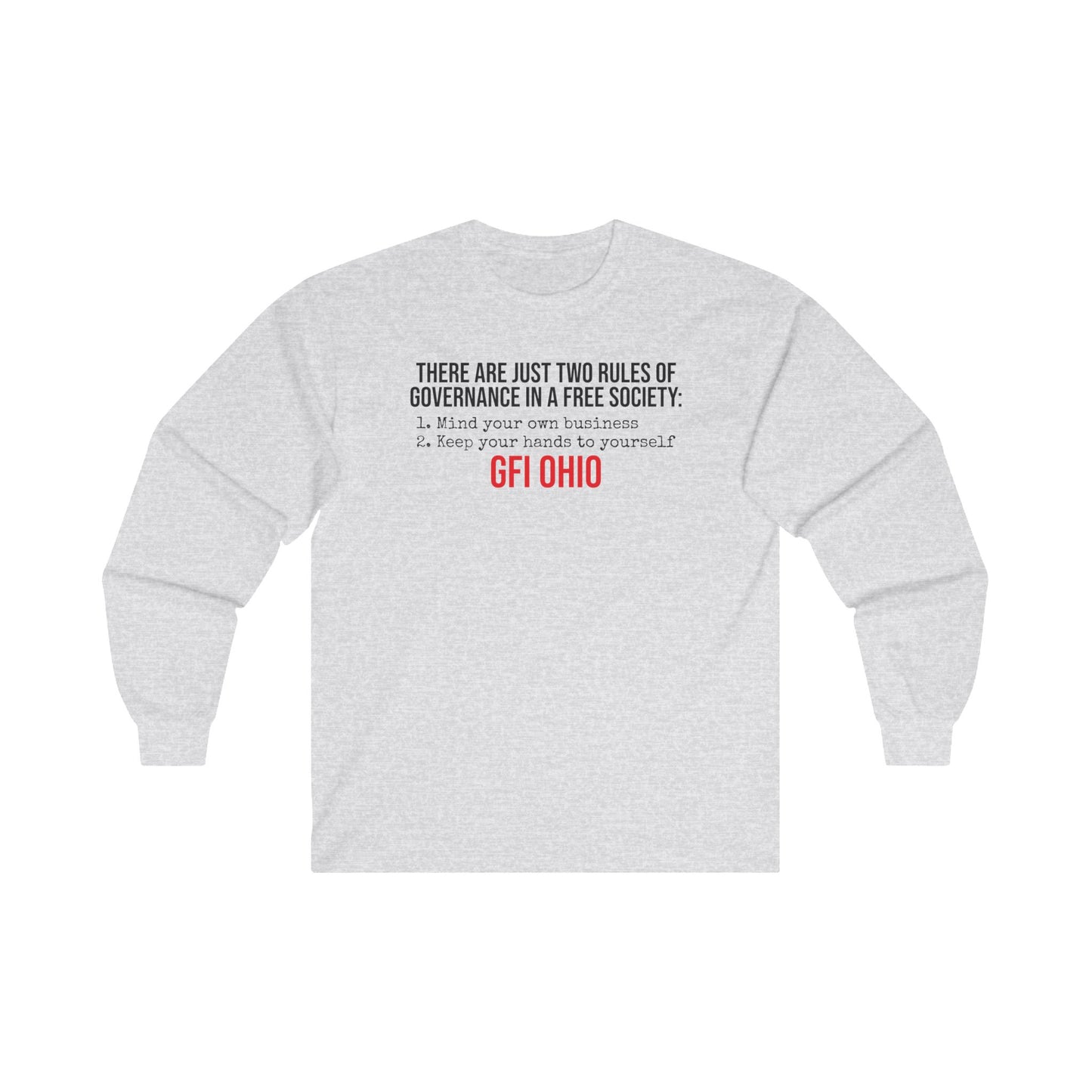 Mind Your Own Business L/S Tee